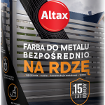 ALTAX EMALIA DO METALU BEZPOŚREDNIO NA RDZĘ CZARNY MAT 0,75L