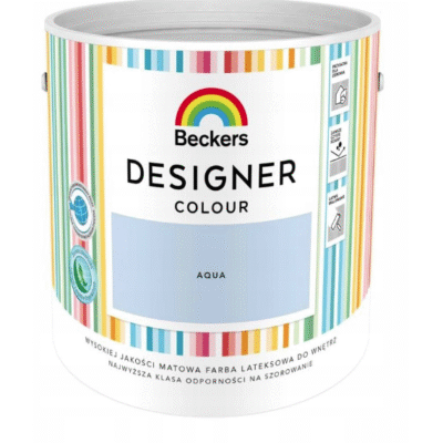 BECKERS DESIGNER COLOUR LATEKSOWA FARBA AQUA 2,5L