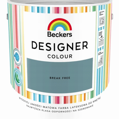 BECKERS DESIGNER COLOUR LATEKSOWA FARBA BREAK FREE 2,5L