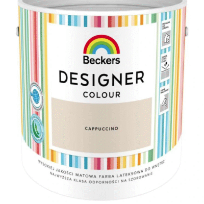 BECKERS DESIGNER COLOUR LATEKSOWA FARBA CAPPUCCINO 5,0L