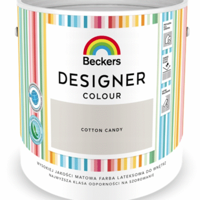 BECKERS DESIGNER COLOUR LATEKSOWA FARBA COTTON CANDY 2,5L