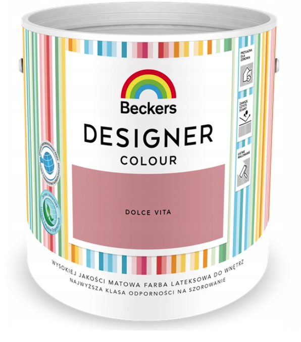 BECKERS DESIGNER COLOUR LATEKSOWA FARBA DOLCE VITA 2,5L