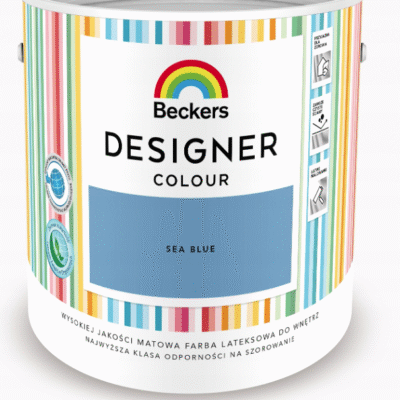 BECKERS DESIGNER COLOUR LATEKSOWA FARBA SEA BLUE 2,5L
