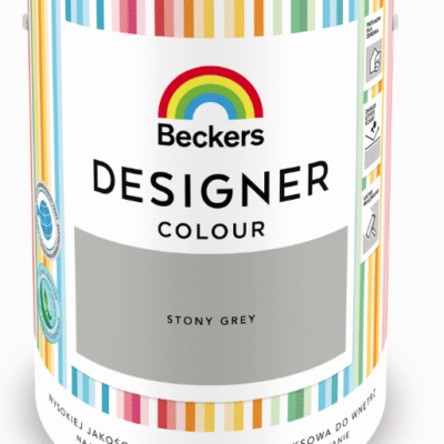 BECKERS DESIGNER COLOUR LATEKSOWA FARBA STONY GREY 2,5L