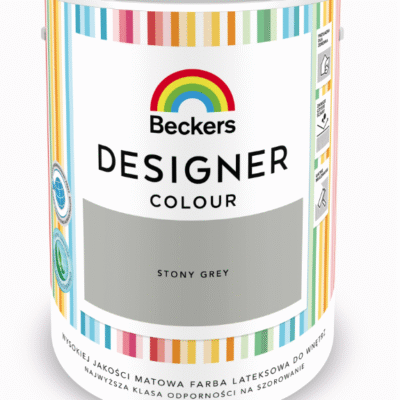 BECKERS DESIGNER COLOUR LATEKSOWA FARBA STONY GREY 5,0L