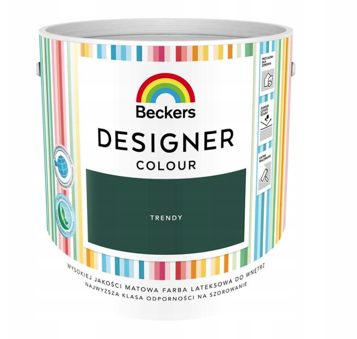 BECKERS DESIGNER COLOUR LATEKSOWA FARBA TRENDY 2,5L