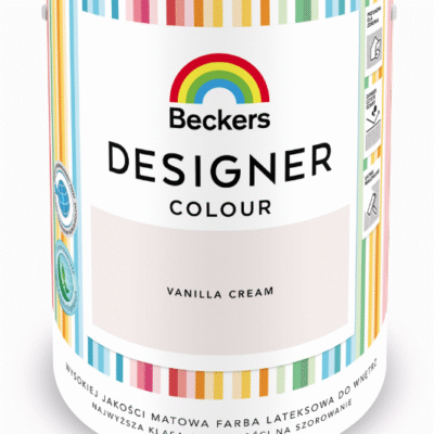 BECKERS DESIGNER COLOUR LATEKSOWA FARBA VANILLA CREAM 2,5L