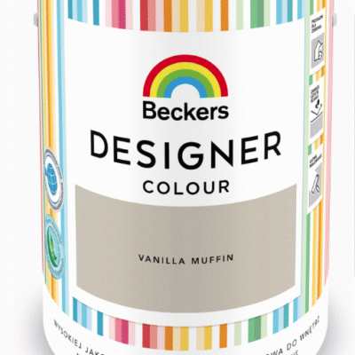 BECKERS DESIGNER COLOUR LATEKSOWA FARBA VANILLA MUFFIN 5,0L