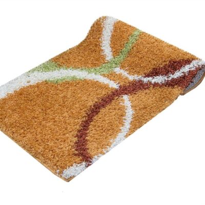 Dywan Prostokątny Shaggy 2895 Orange / Ivory 1,4 x 1,9
