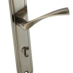 Klamka Długi Szyld WC KLR 413 Patyna Infinity Line