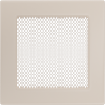 Kratka Kominkowa Wentylacyjna Krem Siatka 17x17cm