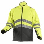Kurtka Ostrzegawcza SoftShell Rip-Stop Żółta XXL Hogert