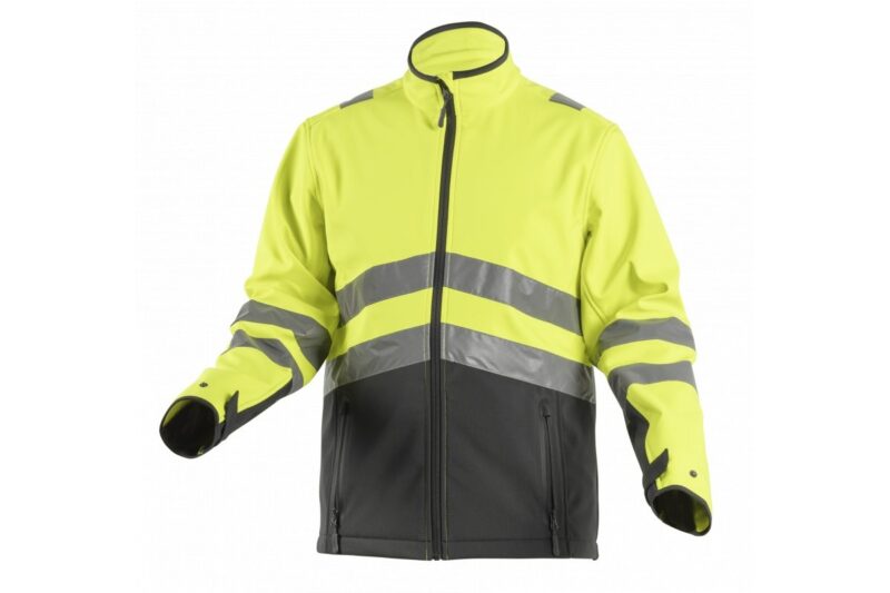 Kurtka Ostrzegawcza SoftShell Rip-Stop Żółta XXL Hogert