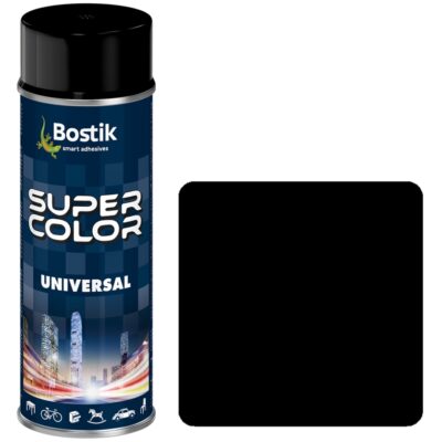 Lakier Farba Spray Metal Plastik Czarny Połysk