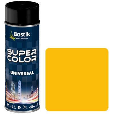 Lakier Farba Spray Metal Plastik Żółty 1023