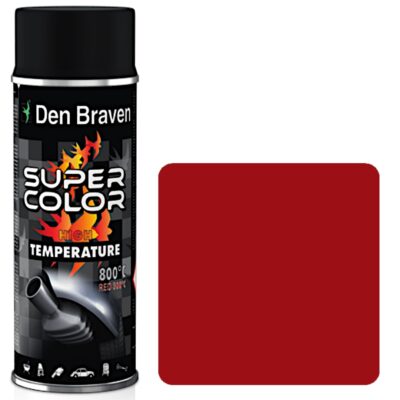 Lakier Farba Spray Temperatura 300°C Czerwony