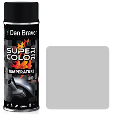 Lakier Farba Spray Temperatura 800°C Aluminiowy