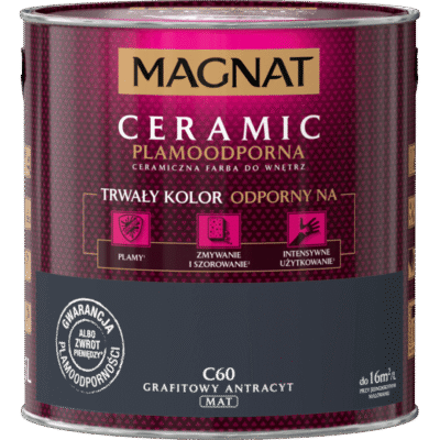 MAGNAT CERAMIC GRAFITOWY ANTRACYT C60 2,5L