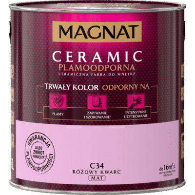 MAGNAT CERAMIC RÓŻOWY KWARC C34 2,5L