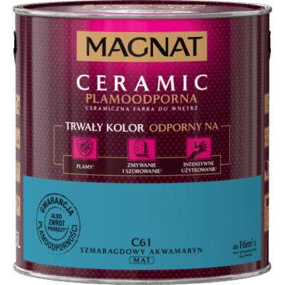 MAGNAT CERAMIC SZMARAGDOWY AKWAMARYN C61 2,5L