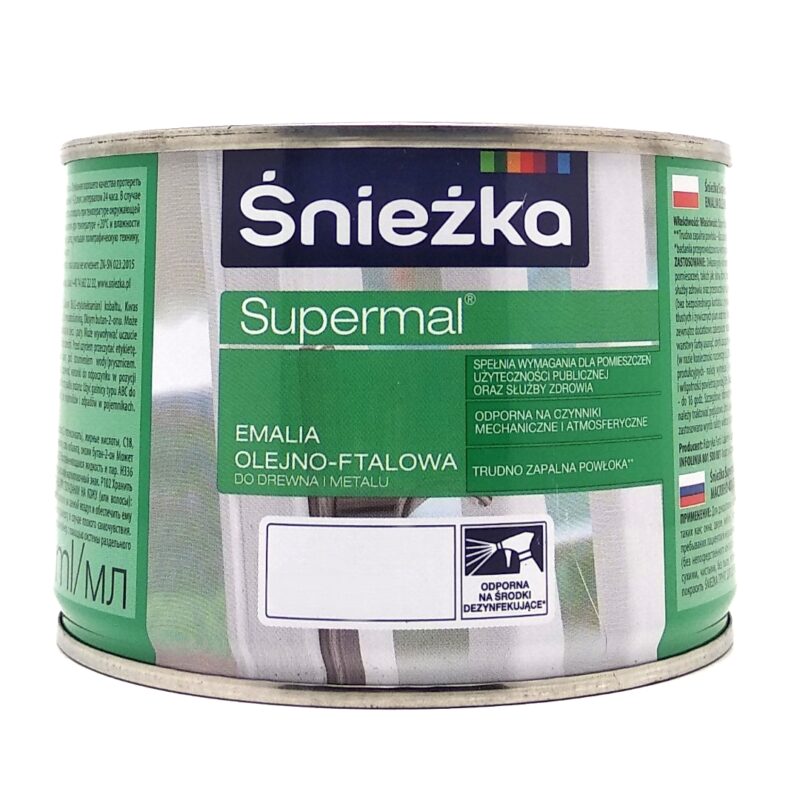 ŚNIEŻKA Olejno-Ftalowa 0,4 L Zielona RAL 6002